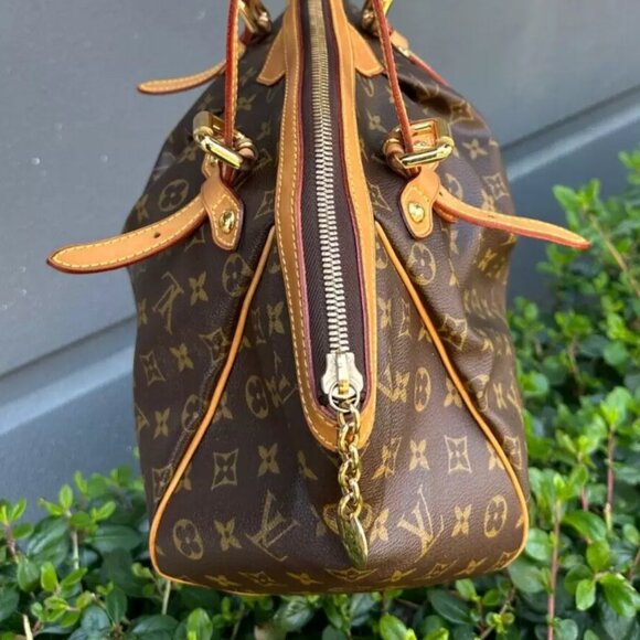 LOUIS VUITTON LV Tivoli GM Monogram Canvas Shoulder Bag Women Handbag - Picture 2 of 15